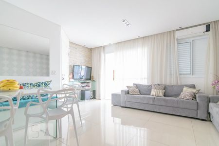 Sala de apartamento para alugar com 2 quartos, 83m² em Santa Paula, São Caetano do Sul