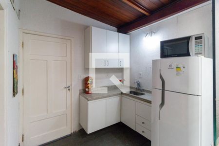 Cozinha de apartamento para alugar com 1 quarto, 45m² em Vila Mariana, São Paulo