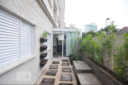 varanda de apartamento para alugar com 1 quarto, 85m² em Vila Andrade, São Paulo