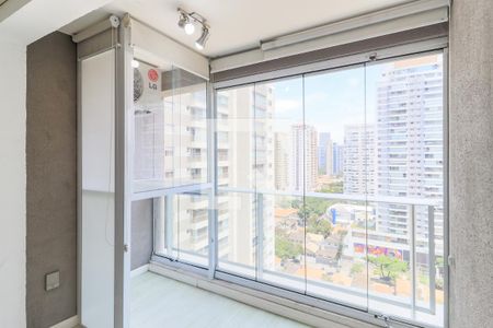 Varanda de kitnet/studio para alugar com 1 quarto, 37m² em Cidade Monções, São Paulo