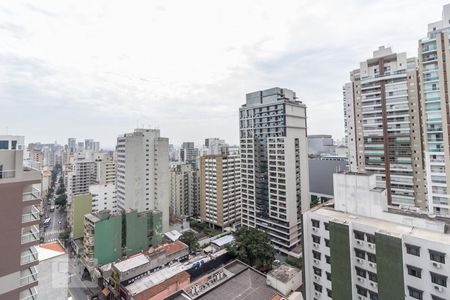 Vista de apartamento à venda com 2 quartos, 77m² em Consolação, São Paulo