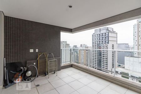 Varanda de apartamento à venda com 2 quartos, 77m² em Consolação, São Paulo