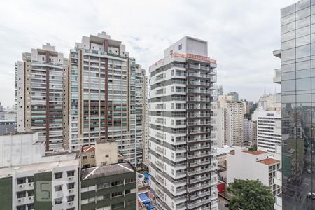 Vista de apartamento à venda com 2 quartos, 77m² em Consolação, São Paulo