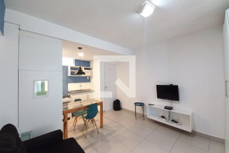 Sala de apartamento para alugar com 1 quarto, 38m² em Centro, Campinas