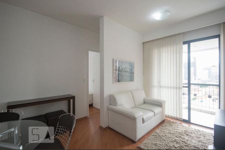Sala de apartamento para alugar com 1 quarto, 39m² em Chácara Santo Antônio (zona Sul), São Paulo