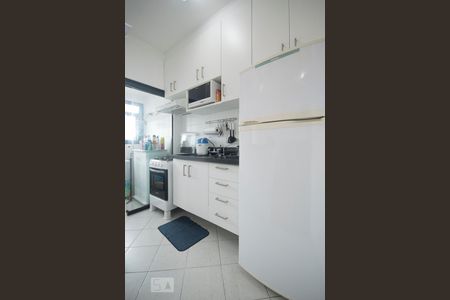 Cozinha de apartamento para alugar com 1 quarto, 39m² em Chácara Santo Antônio (zona Sul), São Paulo