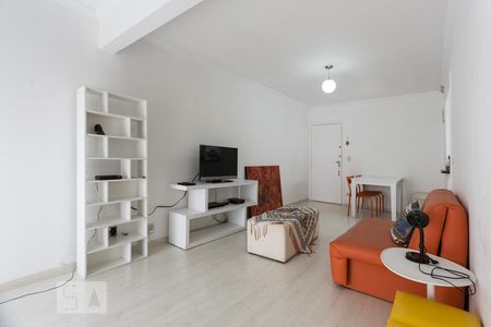 Sala de apartamento para alugar com 1 quarto, 46m² em Jardim Europa, São Paulo