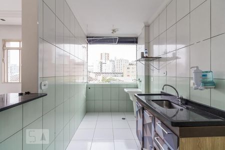 Cozinha de kitnet/studio para alugar com 1 quarto, 40m² em Campos Elíseos, São Paulo