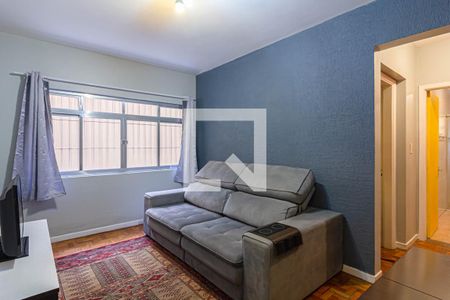 Sala de apartamento para alugar com 1 quarto, 48m² em Bela Vista, São Paulo