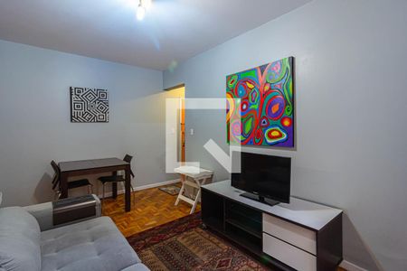 Sala de apartamento para alugar com 1 quarto, 48m² em Bela Vista, São Paulo