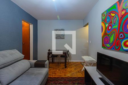 Sala de apartamento para alugar com 1 quarto, 48m² em Bela Vista, São Paulo