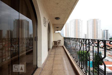 Varanda de apartamento à venda com 3 quartos, 180m² em Tatuapé, São Paulo