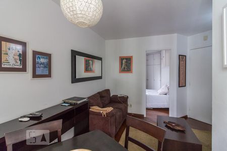 Sala de apartamento para alugar com 1 quarto, 38m² em Santa Cecília, São Paulo