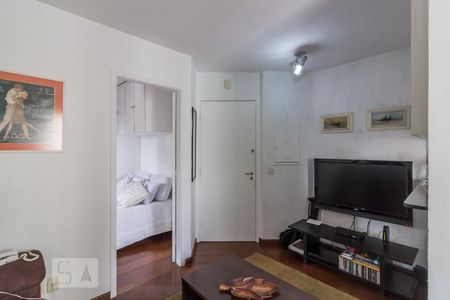 Sala de apartamento para alugar com 1 quarto, 38m² em Santa Cecília, São Paulo