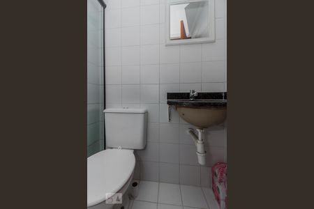 Banheiro de kitnet/studio à venda com 1 quarto, 35m² em Jabaquara, São Paulo