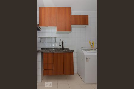 Cozinha de kitnet/studio à venda com 1 quarto, 35m² em Jabaquara, São Paulo