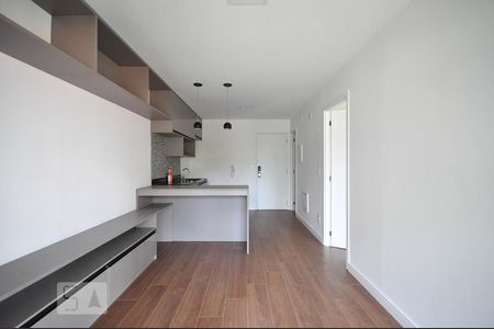 sala de apartamento para alugar com 1 quarto, 42m² em Campo Belo, São Paulo