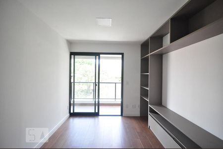 sala de apartamento para alugar com 1 quarto, 42m² em Campo Belo, São Paulo