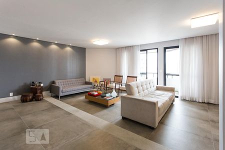 Sala de apartamento à venda com 2 quartos, 130m² em Moema, São Paulo