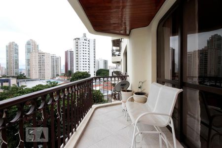 Varanda de apartamento à venda com 3 quartos, 200m² em Vila Gomes Cardim, São Paulo