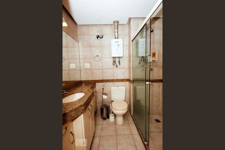 Banheiro Social. de apartamento à venda com 2 quartos, 55m² em Flamengo, Rio de Janeiro