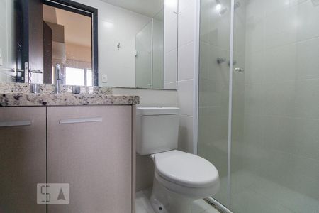 Banheiro de apartamento para alugar com 1 quarto, 46m² em Vila Gomes Cardim, São Paulo