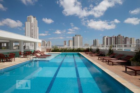 Piscina de apartamento para alugar com 1 quarto, 46m² em Vila Gomes Cardim, São Paulo