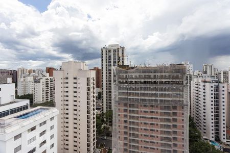 Vista de apartamento à venda com 2 quartos, 75m² em Moema, São Paulo