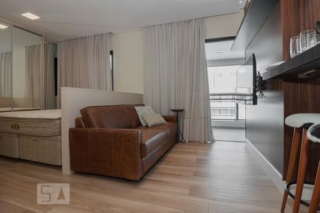 Studio para alugar com 40m², 1 quarto e 1 vagaSala