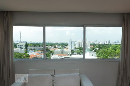 Janela da Sala de apartamento para alugar com 2 quartos, 78m² em Pinheiros, São Paulo