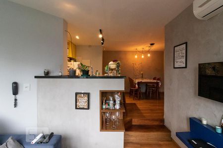 Sala de apartamento para alugar com 1 quarto, 48m² em Cidade Monções, São Paulo