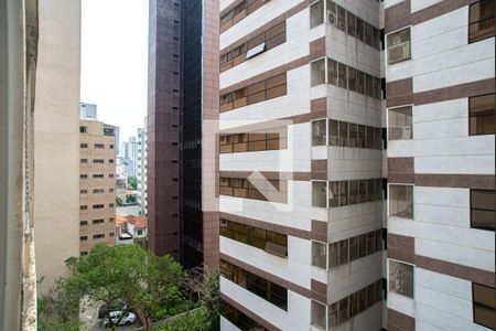 Vista da Sala/Quarto de kitnet/studio para alugar com 1 quarto, 35m² em Jardim Paulista, São Paulo