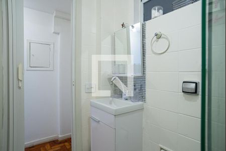 Banheiro de kitnet/studio para alugar com 1 quarto, 35m² em Jardim Paulista, São Paulo