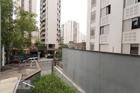 Vista da Varanda de apartamento à venda com 1 quarto, 62m² em Pinheiros, São Paulo