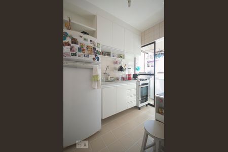 Cozinha de apartamento à venda com 1 quarto, 42m² em Brooklin Paulista, São Paulo