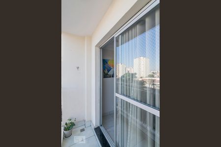 Varanda de apartamento à venda com 3 quartos, 68m² em Vila Homero Thon, Santo André