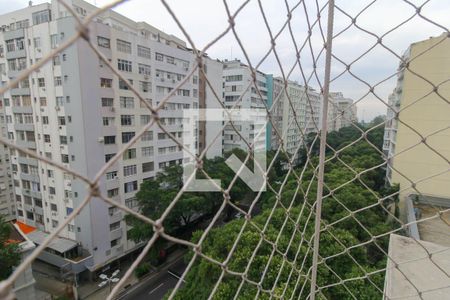 Vista da Sala de apartamento para alugar com 3 quartos, 140m² em Flamengo, Rio de Janeiro