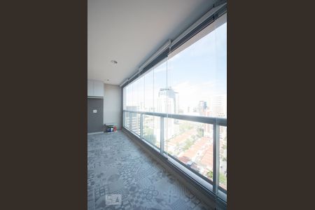 Sacada de apartamento para alugar com 1 quarto, 53m² em Santo Amaro, São Paulo