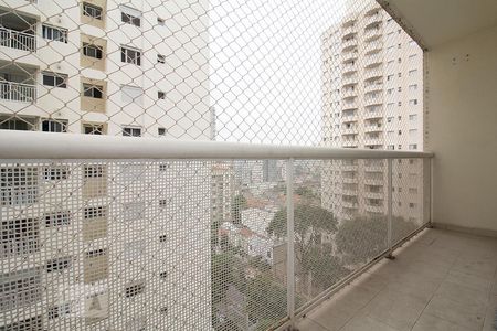 Varanda da Sala de apartamento para alugar com 1 quarto, 48m² em Barra Funda, São Paulo