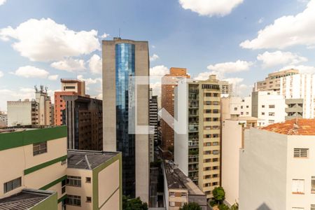 Sala - Vista de apartamento para alugar com 3 quartos, 220m² em Santa Cecília, São Paulo