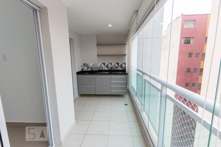 Varanda Gourmet de apartamento para alugar com 1 quarto, 33m² em Barra Funda, São Paulo