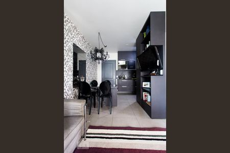 Sala de kitnet/studio à venda com 1 quarto, 35m² em Jardim Paulistano, São Paulo