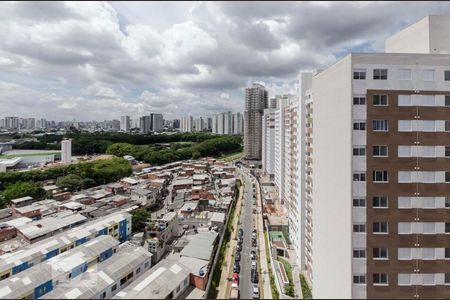 Vista Sala de apartamento à venda com 1 quarto, 31m² em Água Branca, São Paulo