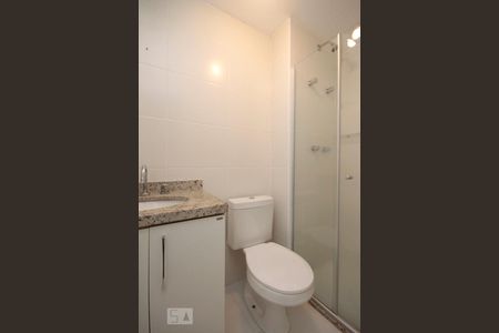 Banheiro da Suíte de apartamento à venda com 1 quarto, 45m² em Vila Gomes Cardim, São Paulo