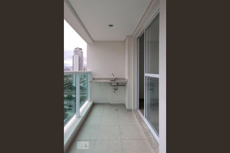 Varanda Gourmet de apartamento à venda com 1 quarto, 45m² em Vila Gomes Cardim, São Paulo