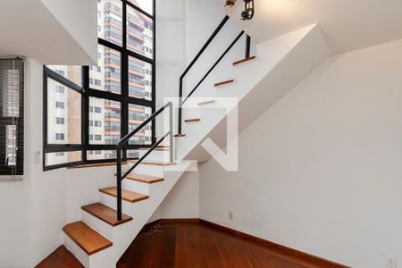 Sala de apartamento à venda com 1 quarto, 56m² em Brooklin Paulista, São Paulo