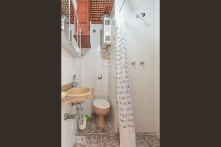 Banheiro da Suíte de apartamento à venda com 1 quarto, 30m² em Botafogo, Rio de Janeiro