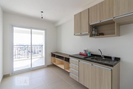 Sala/Cozinha de apartamento para alugar com 1 quarto, 35m² em Campos Elíseos, São Paulo