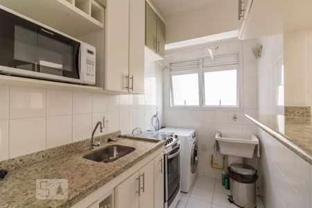 Cozinha de apartamento à venda com 1 quarto, 34m² em Consolação , São Paulo