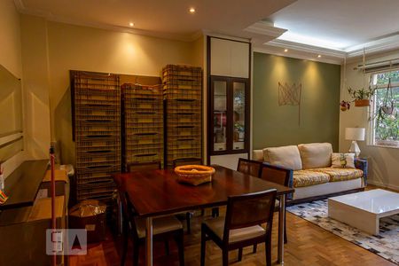 Sala de apartamento à venda com 3 quartos, 118m² em Santa Cecília, São Paulo